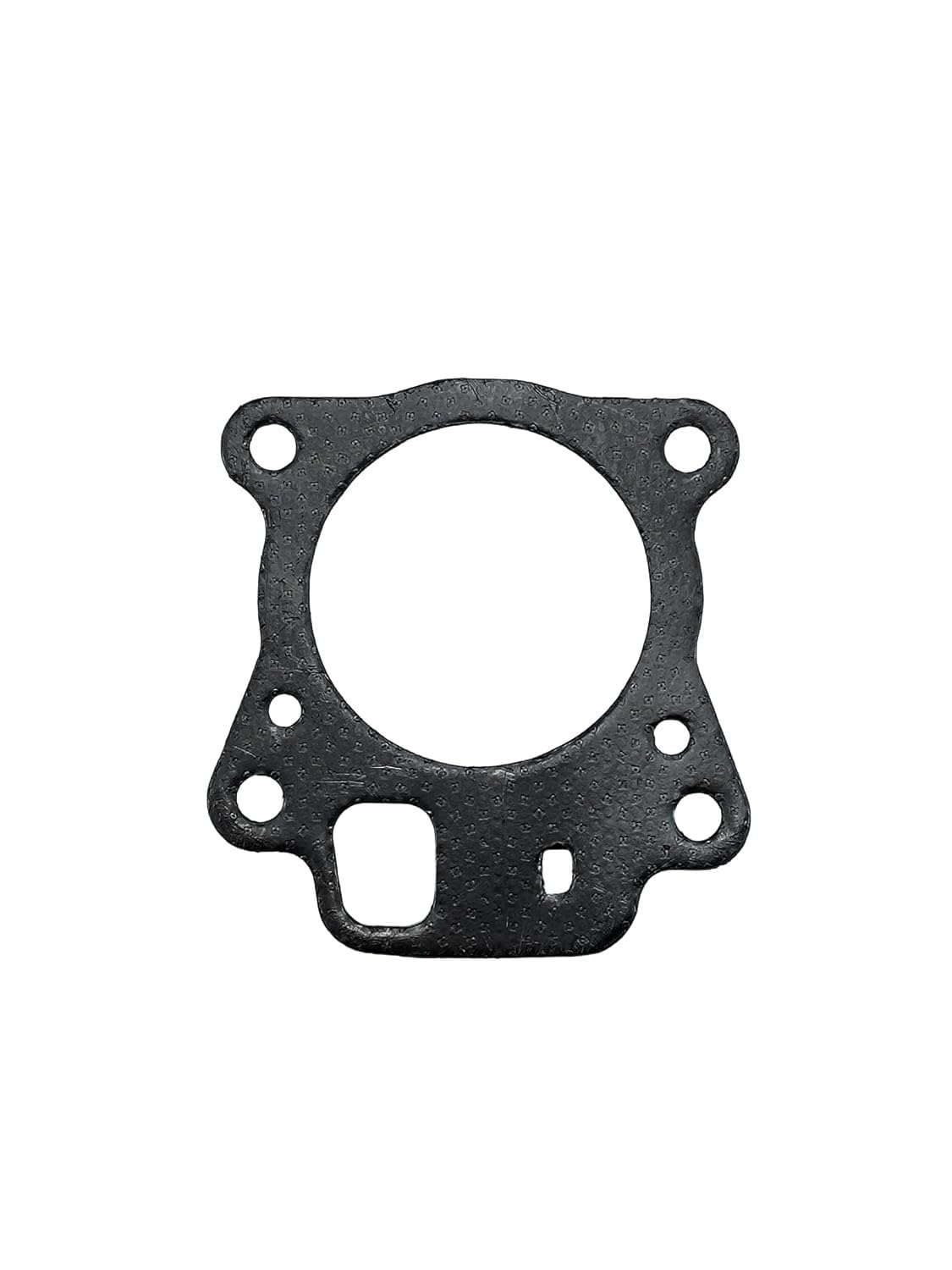 Graphite gasket helps maintain proper compression and minimizes leaks in Briggs & Stratton engines.