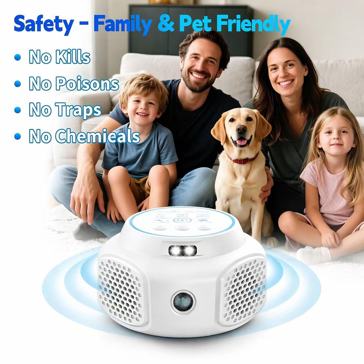 LKXDOV compact indoor pest protection fits kitchens and offices.