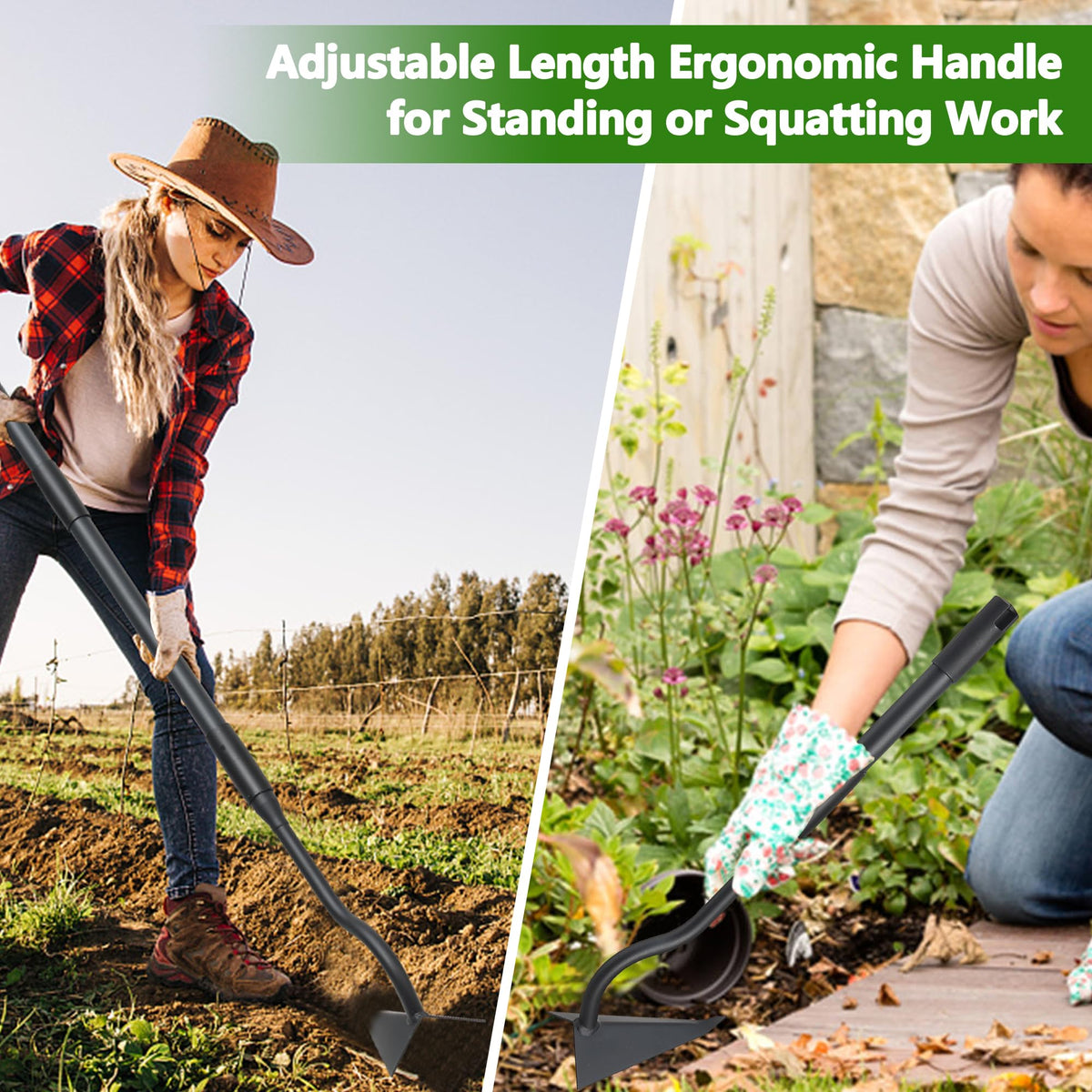 LLARGUEST ergonomic design and balanced weight for easier operation.