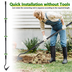 LLARGUEST garden tool for farming tasks and trenching in soil.