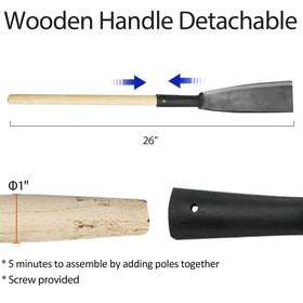 LLARGUEST machete lightweight design aids easy transport on outdoor trips