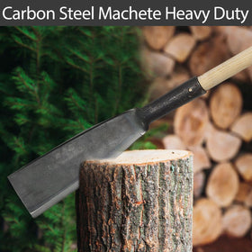 LLARGUEST machete wood grip provides a secure hold during powerful chops