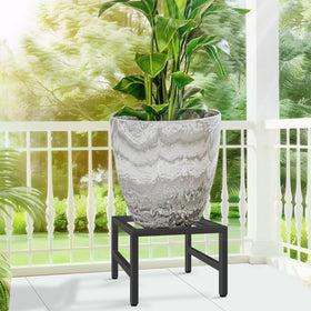 LLAXERGU plant stand easy two-step assembly for quick setup