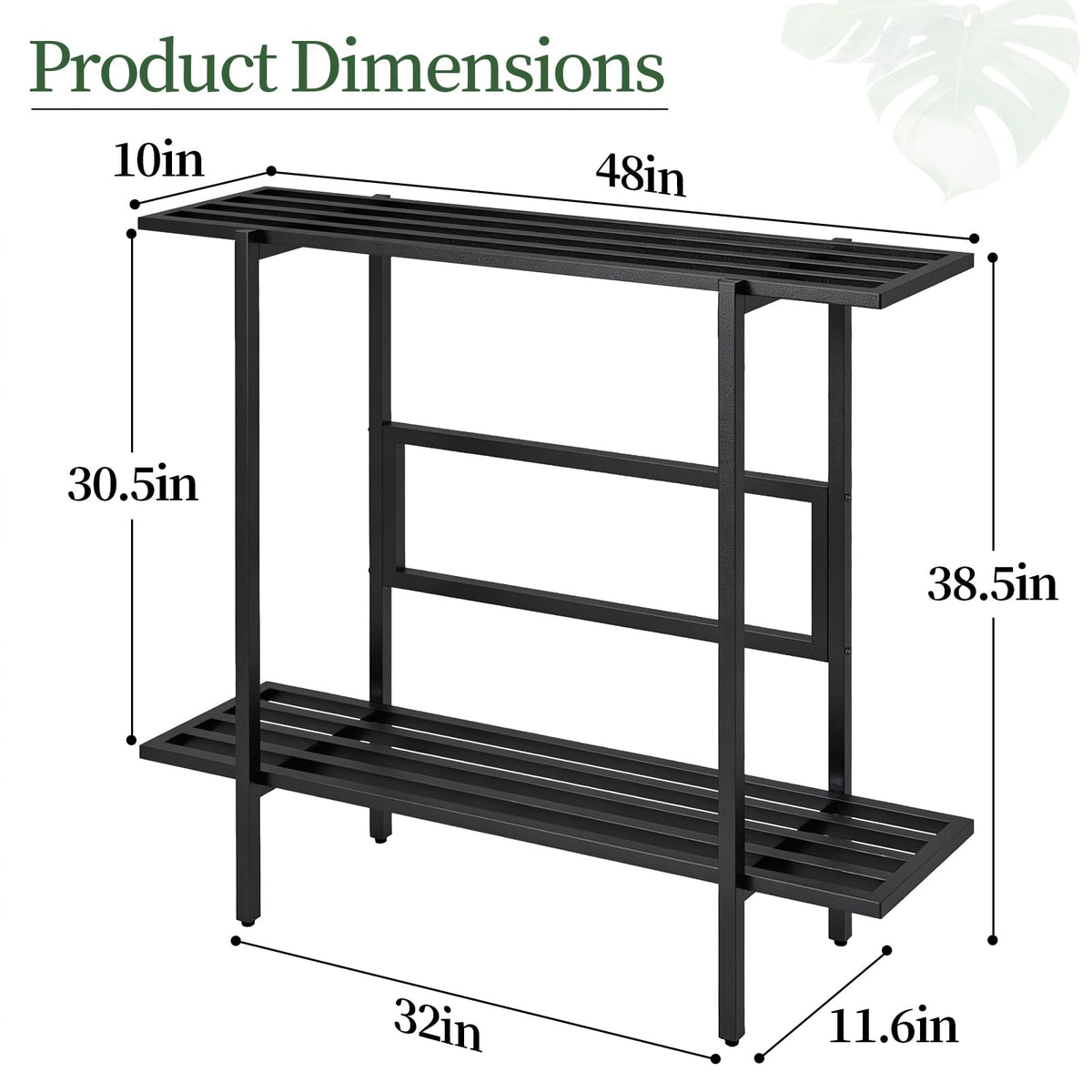 LLAXERGU plant stand outdoor durability resists sun and rain.