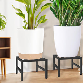 LLAXERGU plant stand indoor living room scene complements modern decor.
