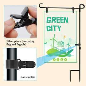 LLMSIX heavy-duty clip in black withstands outdoor weather