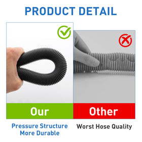 LLWAN durable PE and EVA materials resist cracking for long-lasting pool support.