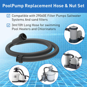 LLWAN hose suitable for saltwater systems and sand filters.
