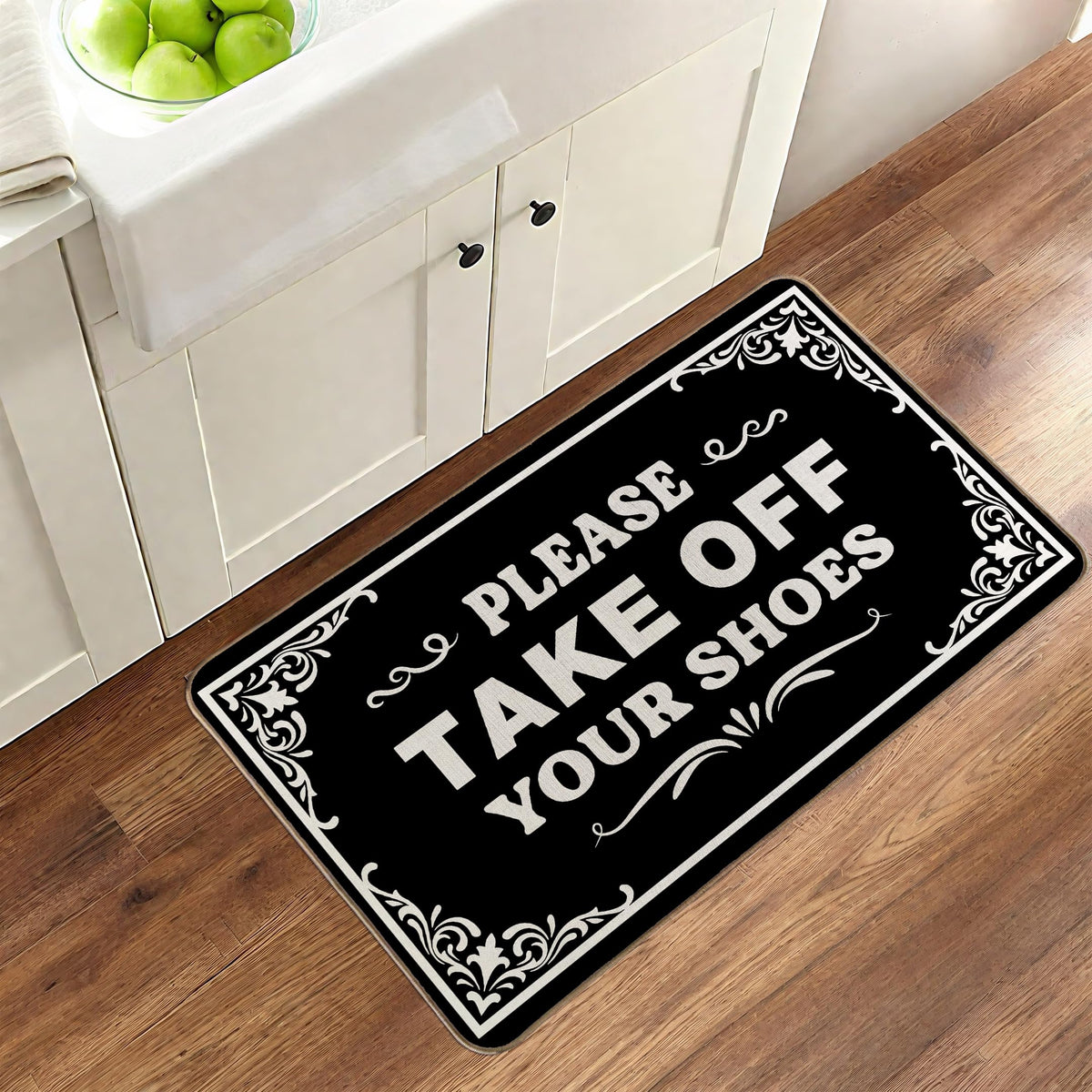 LMABBAQA 30x17 inch front doorway mat for versatile entryways.