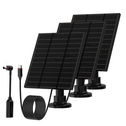 LMDTYN Ring camera solar panel setup showing quick installation for stable power.