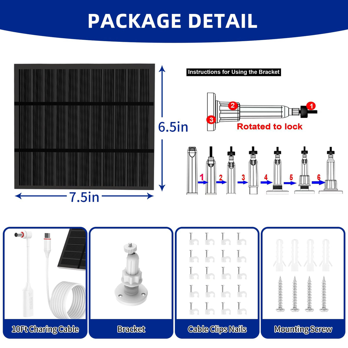 LMDTYN complete installation kit for Ring cameras facilitates fast setup.
