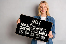 LMMZHK easy-clean linen-cotton doormat cleans easily and air dries.