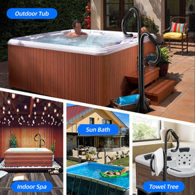 LMRSTOO Handrails withstand up to 700 pounds for durable spa support