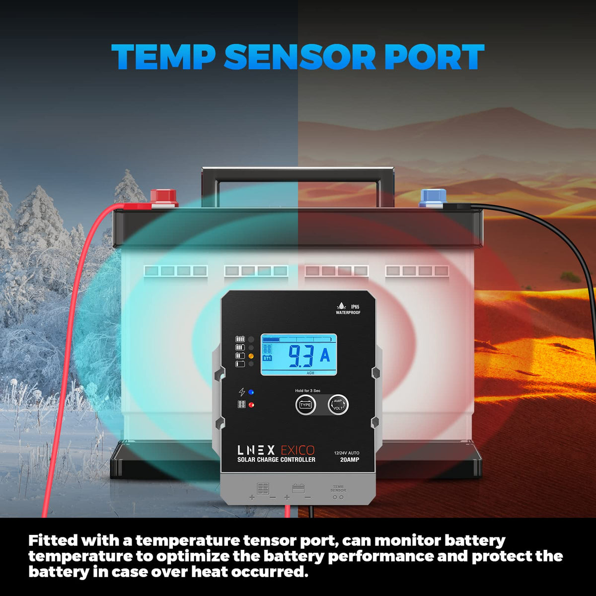LNEX battery protection guards against overcharge, overdischarge, and short circuits.