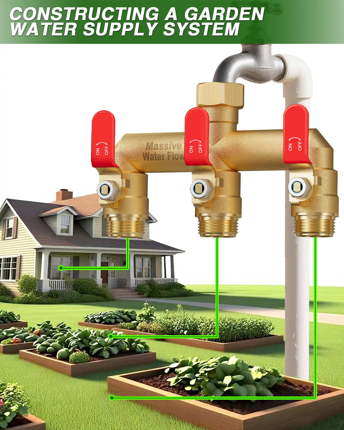 LNEZCDB easy installation with tool-free hex inlet on standard faucets