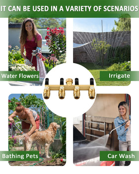 Brass body tested for crack-free, leak-free operation across extreme temperatures.