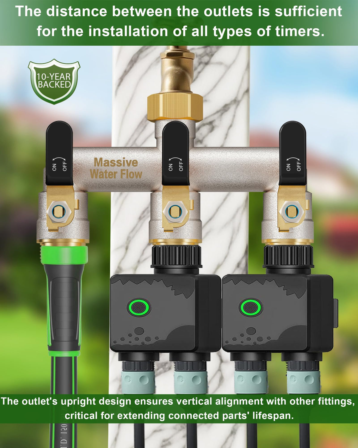 LNEZCDB ergonomic grip design aids turning the valve