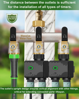 LNEZCDB ergonomic grip design aids turning the valve