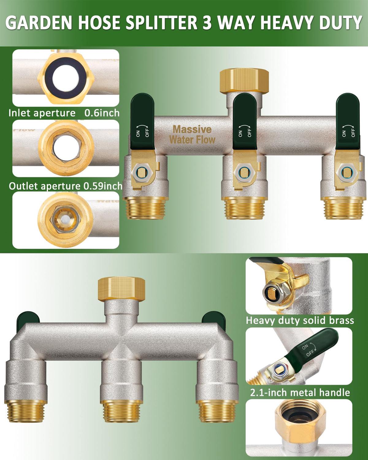 LNEZCDB long-handle valve providing easy flow control