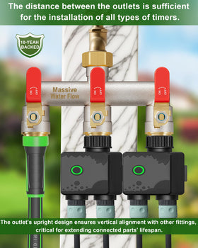 LNEZCDB nickel plated brass finish resists weathering for outdoor use.