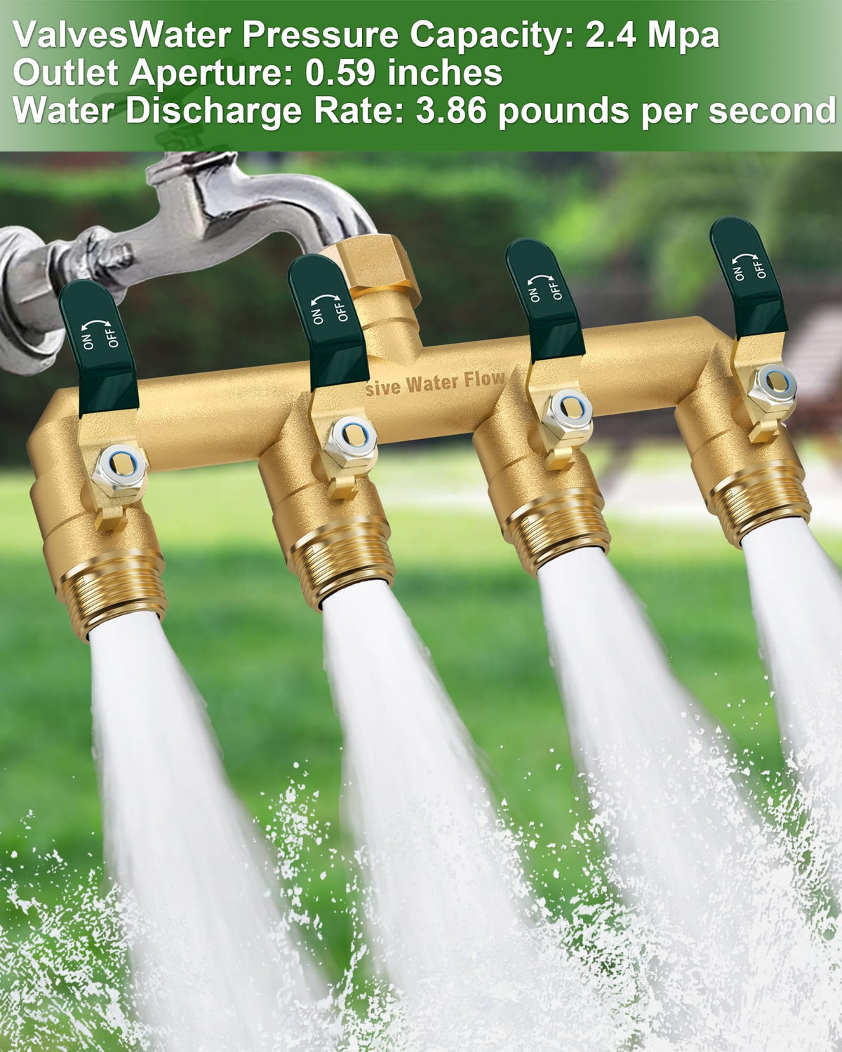 LNEZCDB vertical 90-degree thread reduces hose strain.