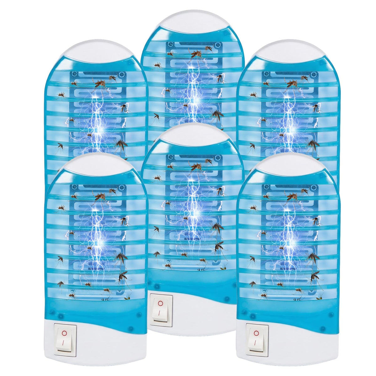 LNYUHAD Bug Zapper Indoor plug-in in action attracting pests up to 300 sq ft