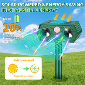 LNYUHAD solar-panel-powered-unit keeps guarding without wires.