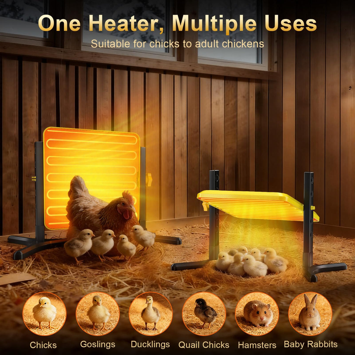 Lobeline Brooder Plate quick, tool-free setup for busy keepers