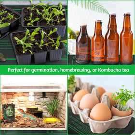 LOCONHA 20W mat demonstrates compact design for standard growing trays.