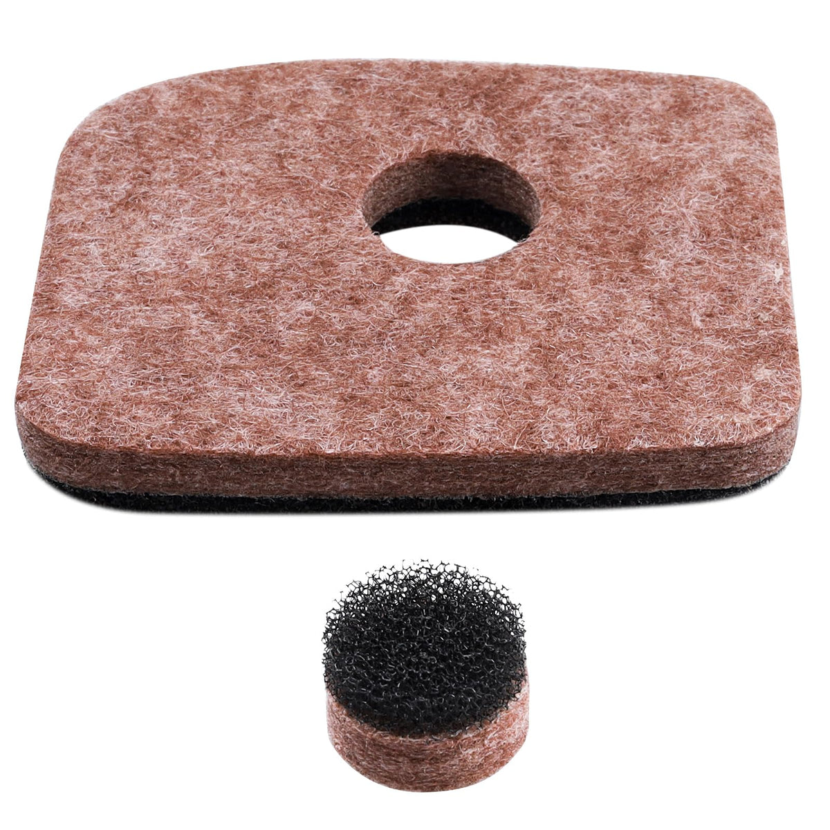 LOCOPOW 4241-120-1800 filter for Stihl BG66 showing tight seal and easy installation