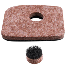 LOCOPOW 4241-120-1800 filter for Stihl BG66 showing tight seal and easy installation