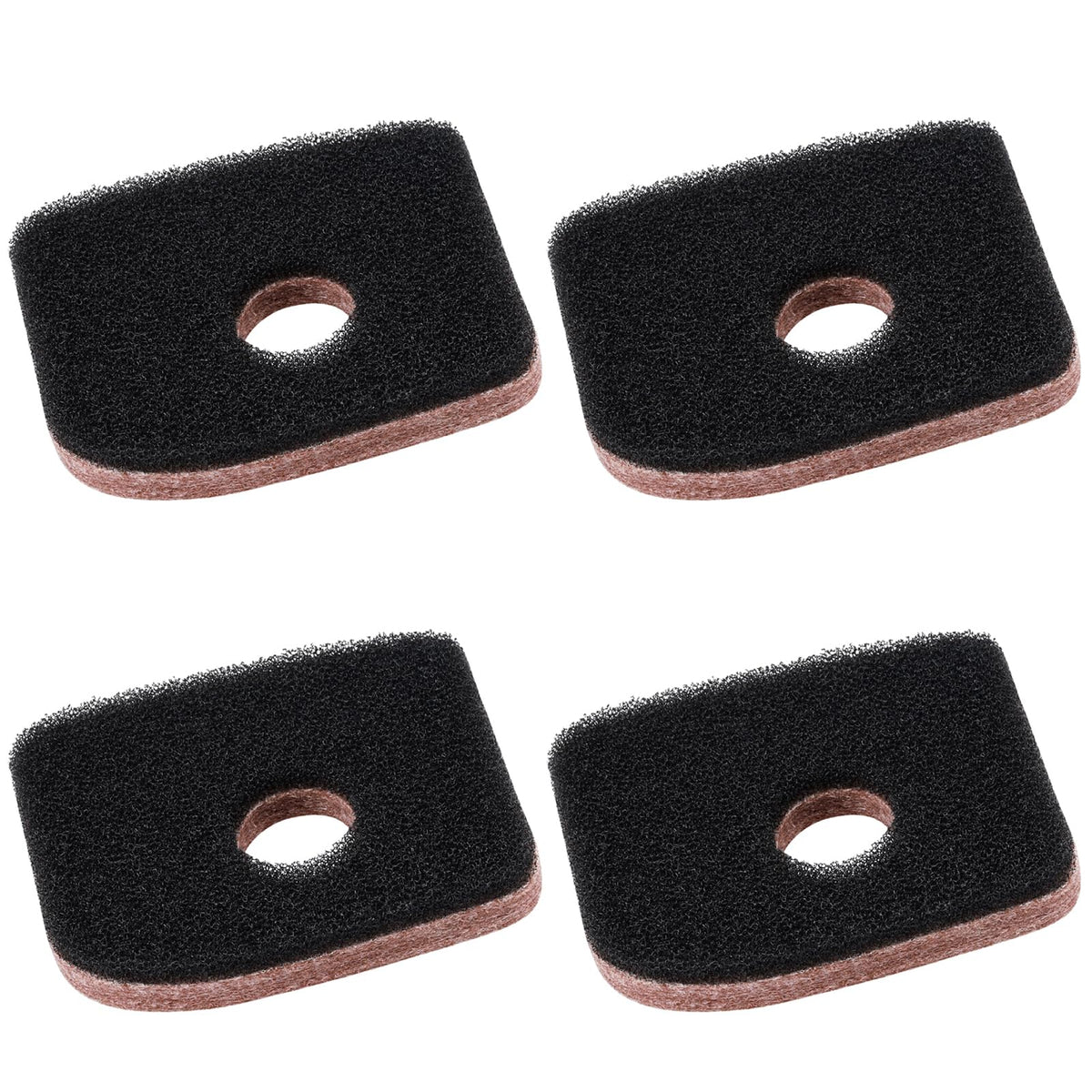 LOCOPOW air filter for Stihl BR200 close up shows precise fit and seal