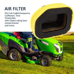 LOCOPOW air filter for Cub Cadet LT1045, enhances airflow and engine protection.