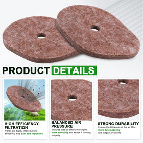 LOCOPOW compatible filters for Stihl KM56 and FS40 models