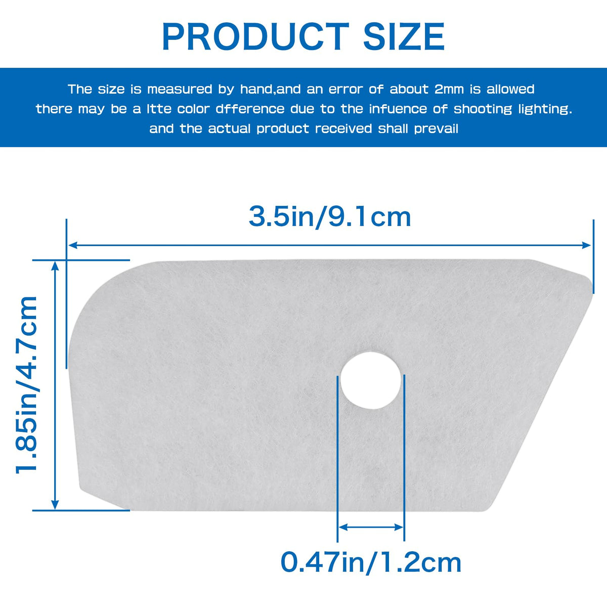 LOCOPOW four-pack air filter packaging for quick maintenance.