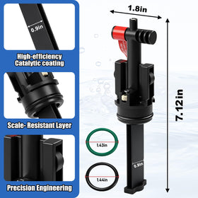 lodfGL salt system cartridge with O-rings ensures secure fit