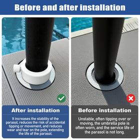lodfGL weatherproof PC+ABS construction resists fading and pool chemicals