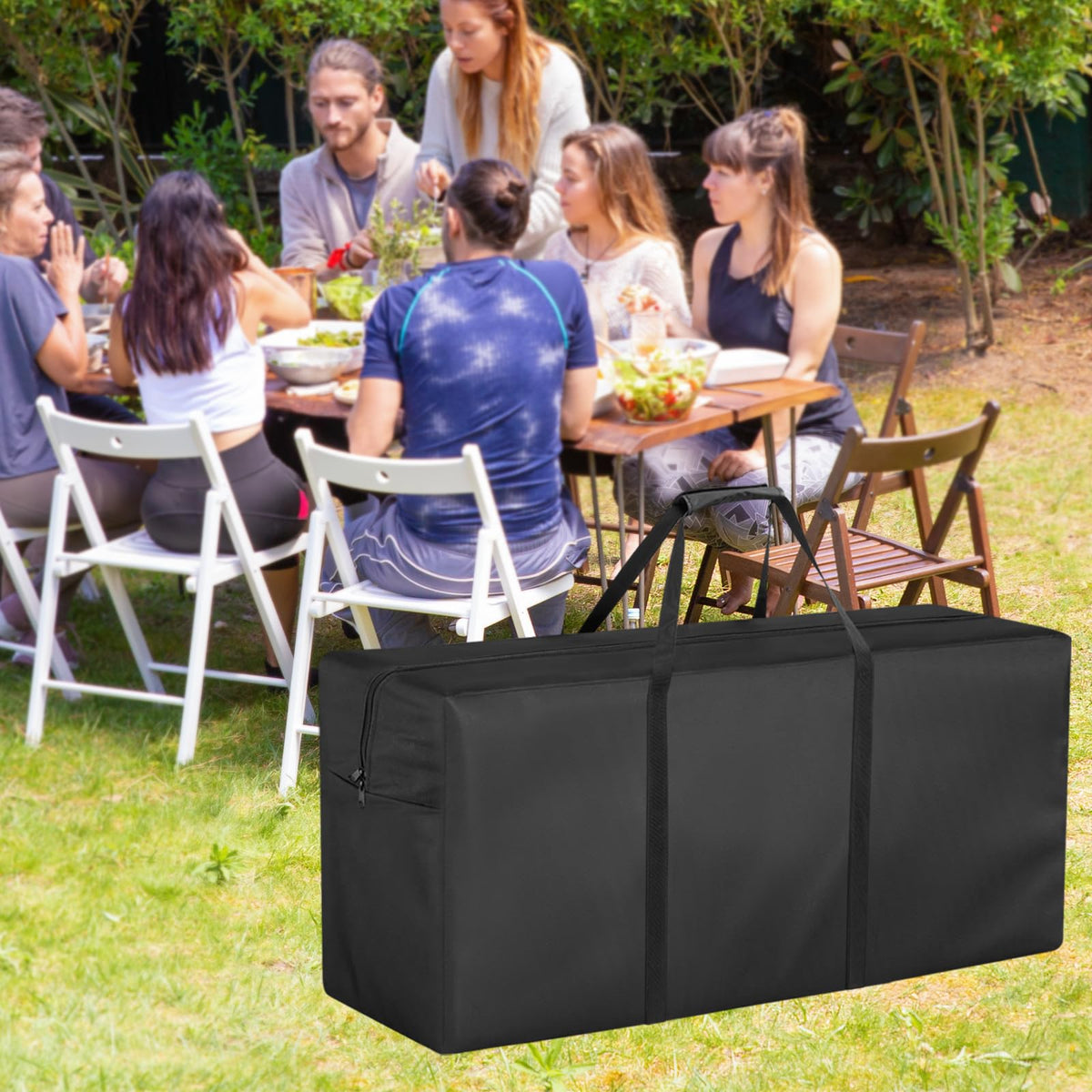 Loenel folding chair bag ideal for picnics and outdoor events
