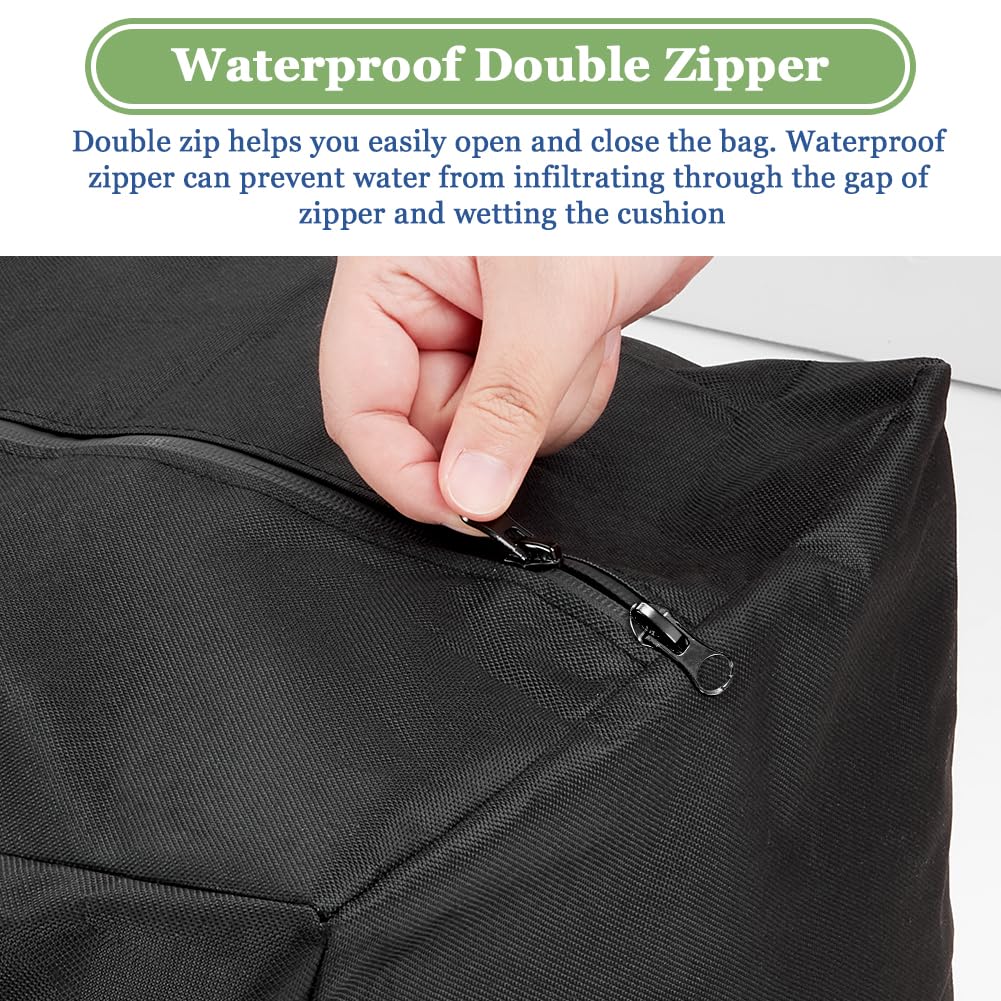 Loenel bag with durable zipper closure keeps contents secure.