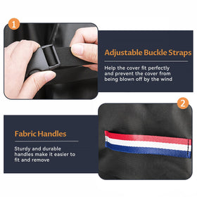 Loenel cover is easy to clean after rain with cold water hand wash