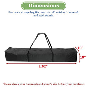 Loenel portable hammock bag with shoulder strap for convenient carrying.
