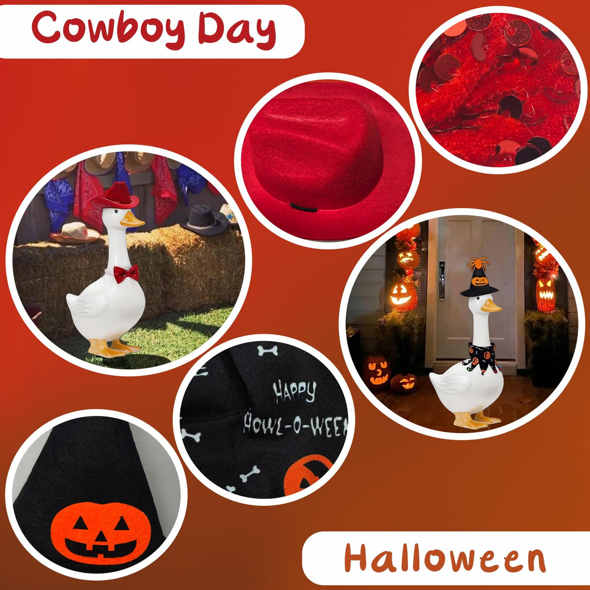 Lofeijxufj durable porch goose outfit designed for year‑round use
