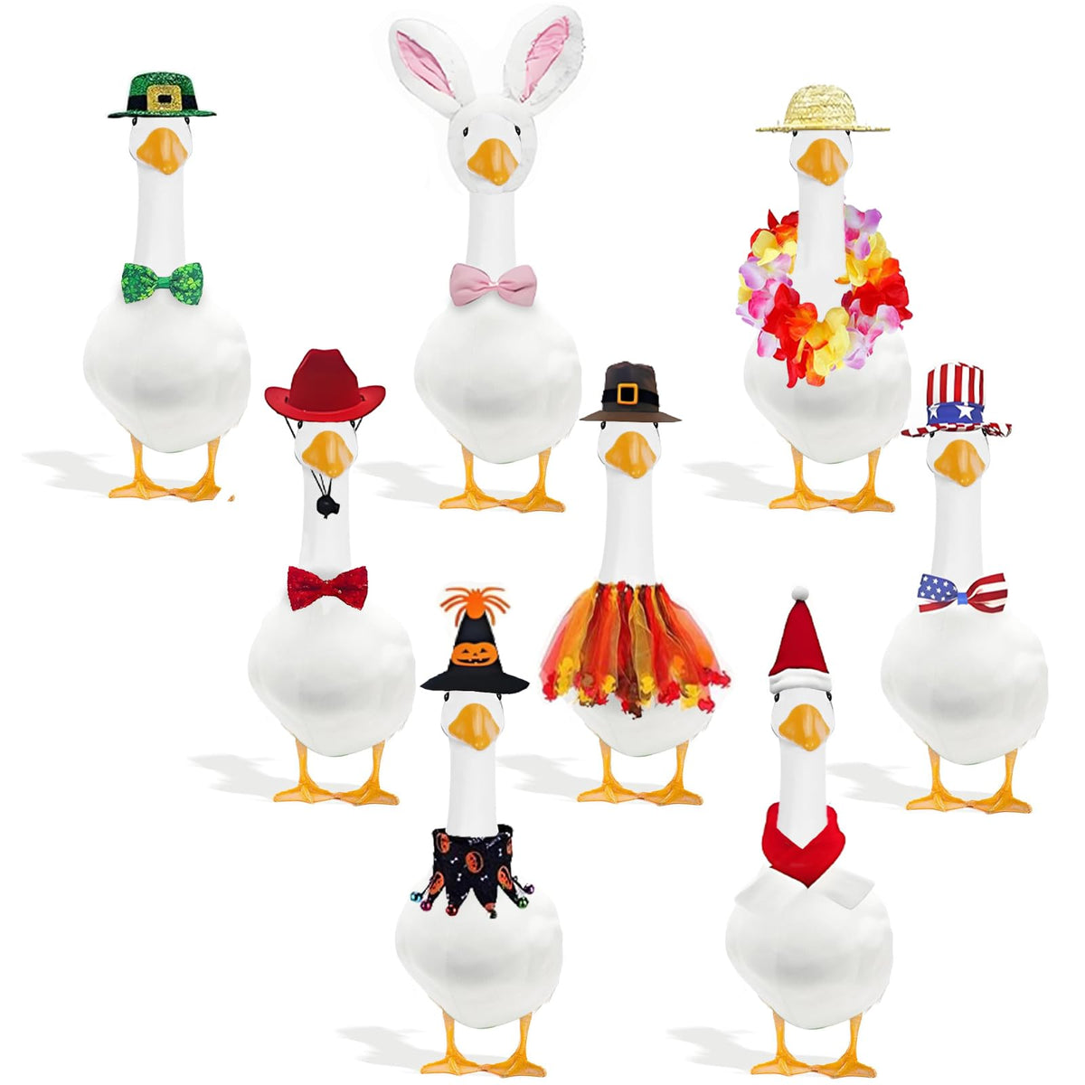 Lofeijxufj Halloween goose costume adds playful outdoor character