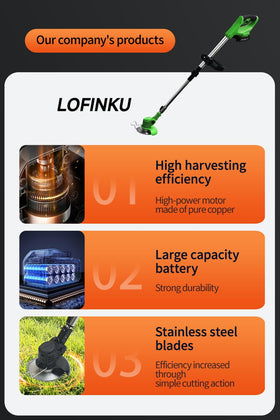 LOFINKU complete accessory set provides everything needed for versatile gardening tasks.