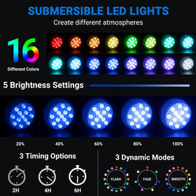 LOFTEK LED light with RF remote range for easy operation across the yard