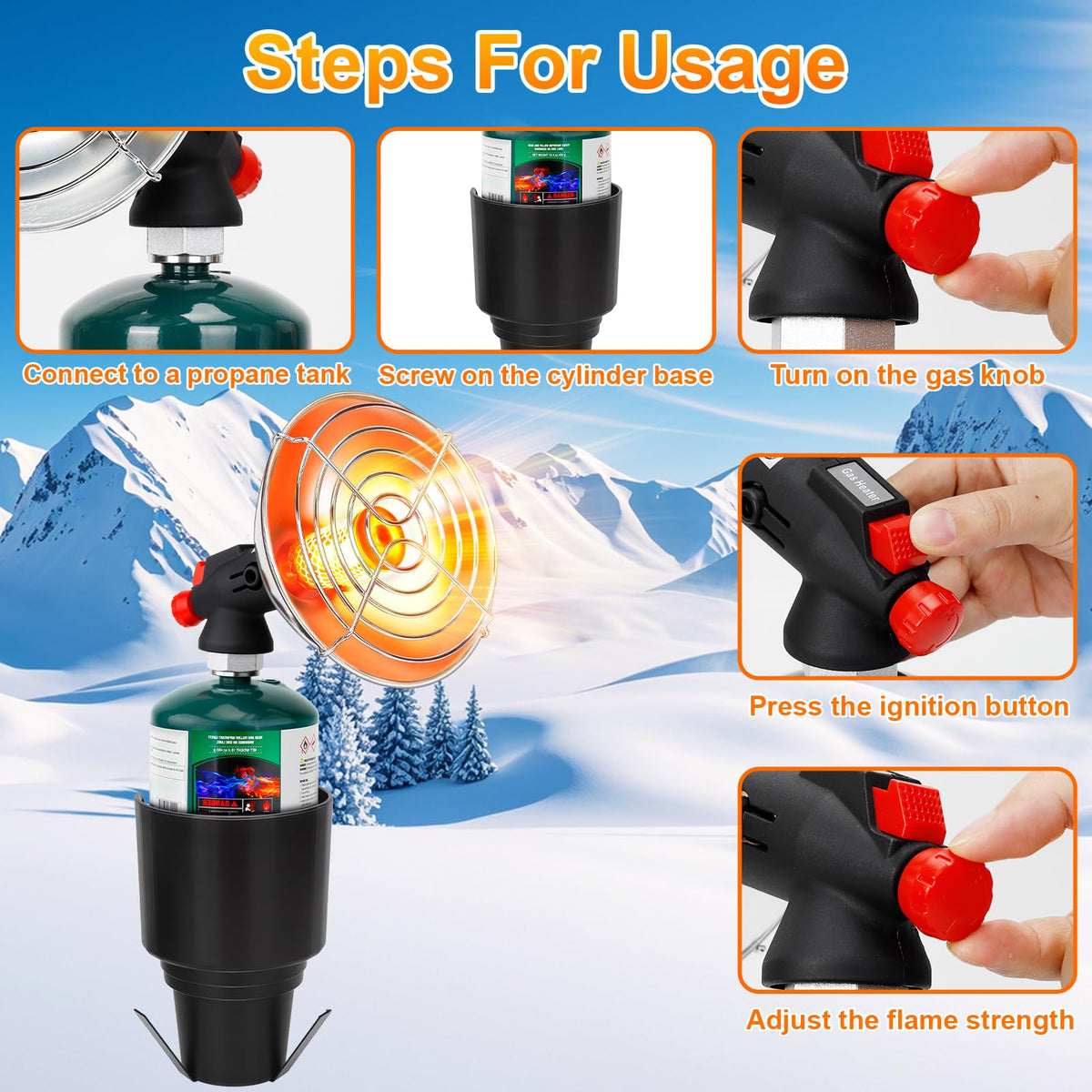 LOFUKI compatibility with most golf carts for versatile warmth on the go