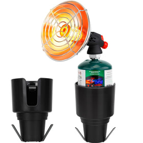 LOFUKI golf cart heater with cup holder provides steady warmth on the course