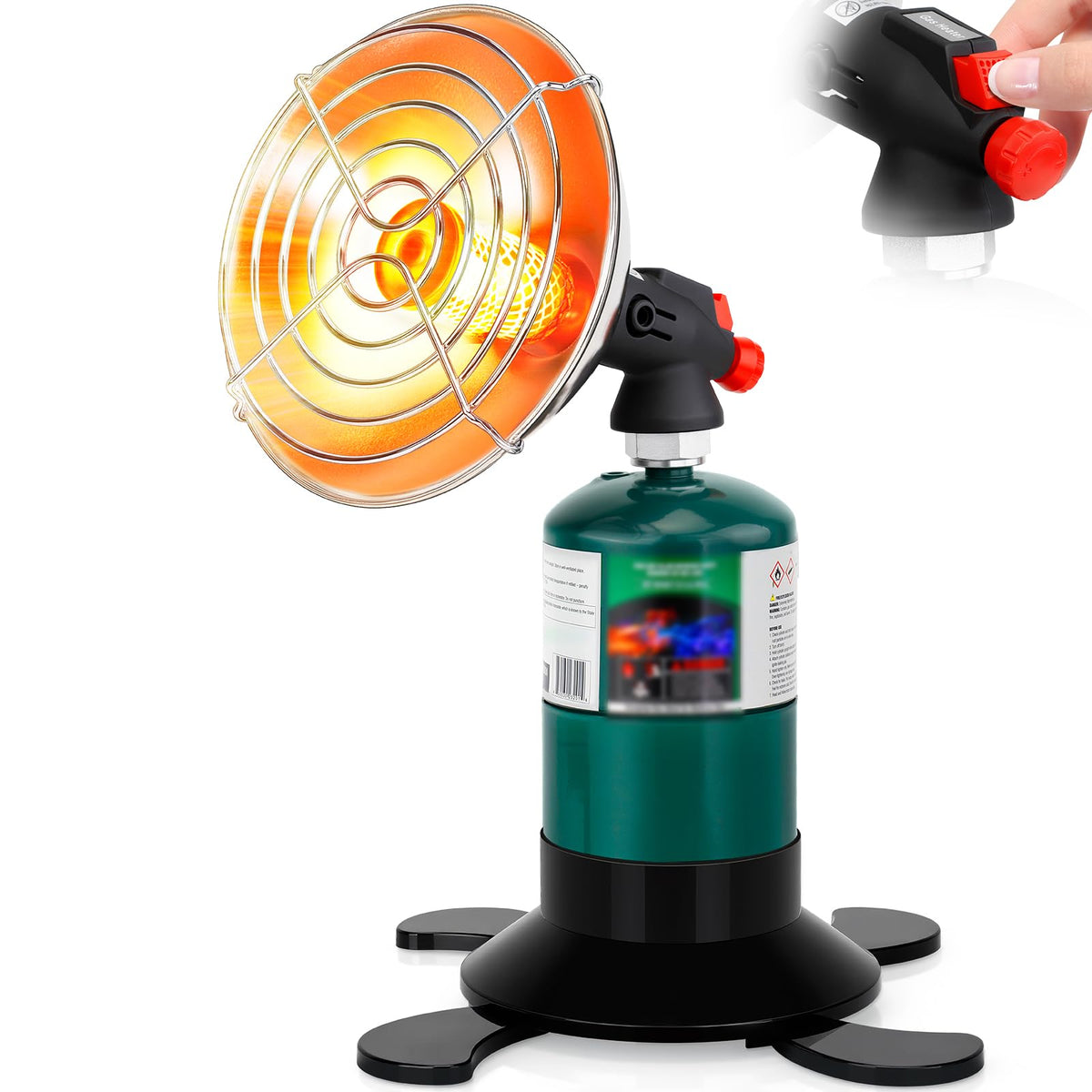 LOFUKI portable heater for tent setup delivers fast warmth for chilly outdoor nights.
