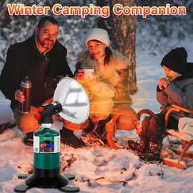LOFUKI versatile heater for indoor/outdoor use in tents, RVs, garages.