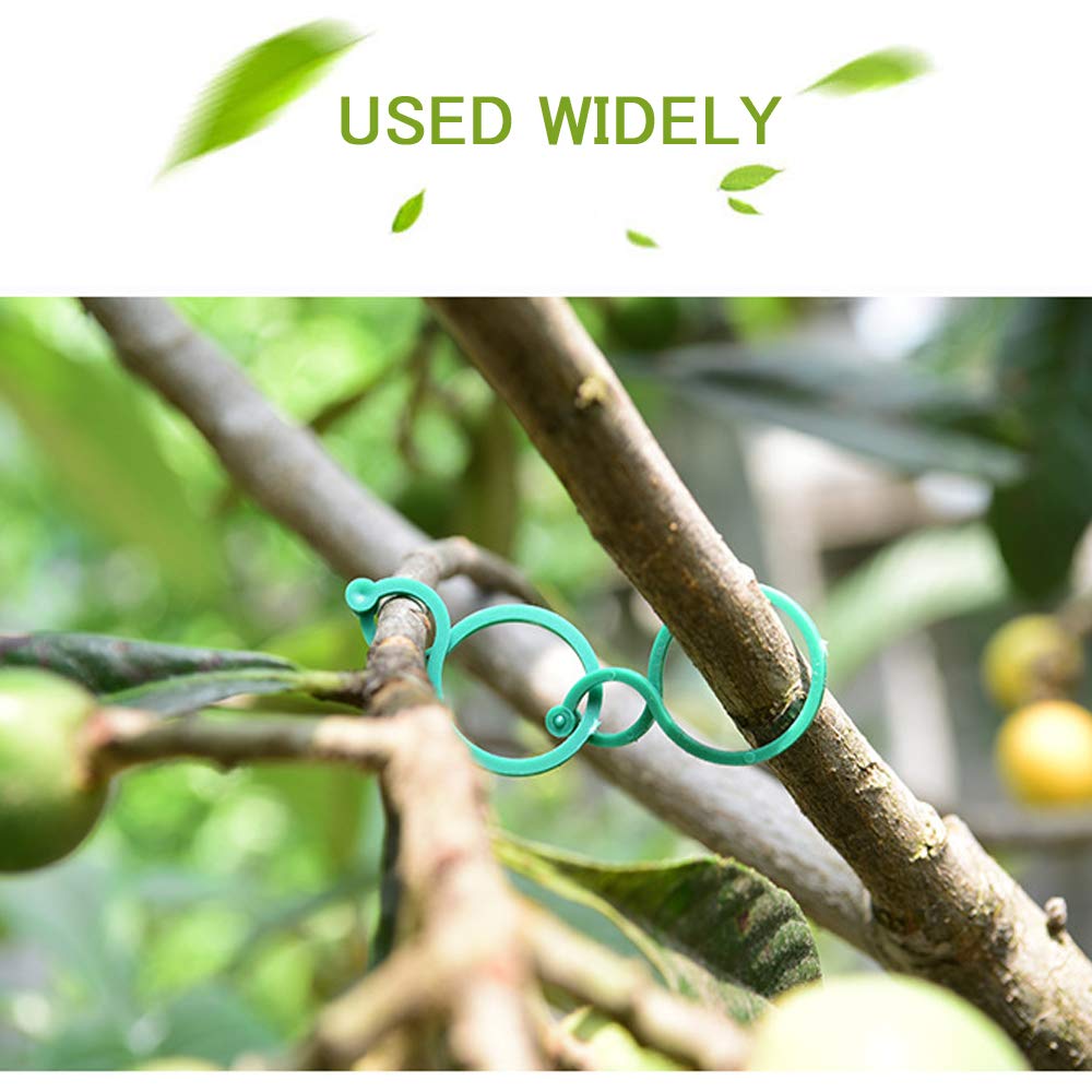 Lohas Select flower clip ties keep floppy stems upright.